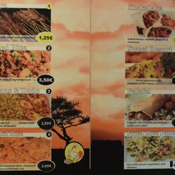 Safari Imbiss - Safari Menu