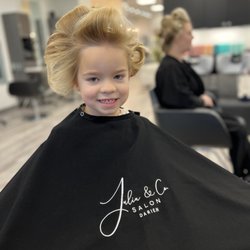 Julias Salon and Company - Girls hairstyle done by Marianna