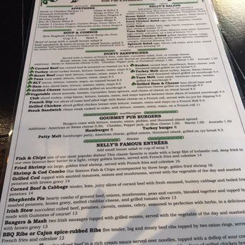 Durty Nelly's - Menu - Irish Pub Near Me - Costa Mesa, California