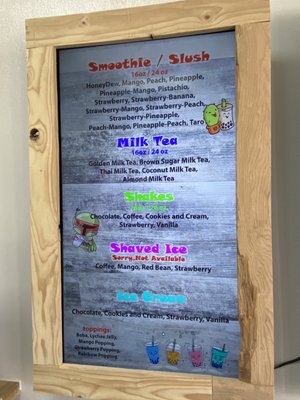 Menu photo 4 Sweet Salt Boba Phelan, CA