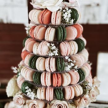 Meg’s Macs - Macaron Wedding Tower - Macarons Near Me Meg’s Macs - Macaron Wedding Tower - Macarons Near Me