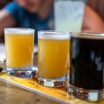 Barrelhouse 101 - Beer Sampler: Casa Agria Space Craze Hazy IPA, Liquid Candy IPA, & Whiskey Barrel Stout ($13) - American Near Me - Ventura, California Barrelhouse 101 - Beer Sampler: Casa Agria Space Craze Hazy IPA, Liquid Candy IPA, & Whiskey Barrel Stout ($13) - American Near Me - Ventura, California
