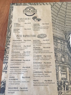 Menu photo 1 D'ursi Pizza Lipa, BTG