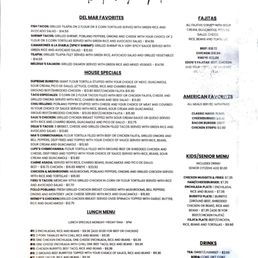Menu page 2 Menu page 2