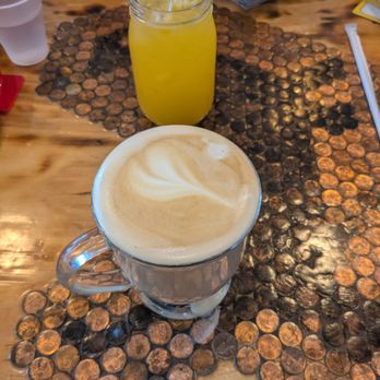 Bella Vista Coffee Shop - Oat milk latte and fresh squeezed orange juice - Coffee & Tea Near Me - Smyrna, Tennessee