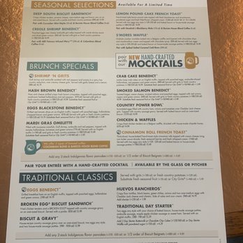 Another Broken Egg Cafe - Another menu photo - Breakfast & Brunch Near Me - Tuscaloosa, Alabama