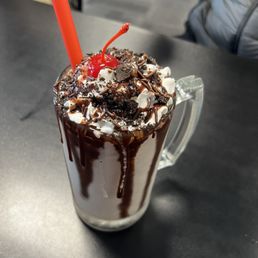 Over the top cookies and cream shake Over the top cookies and cream shake