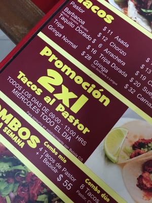 Menu photo 2 VallarTacos Guadalajara, JAL Menu photo 2 VallarTacos Guadalajara, JAL