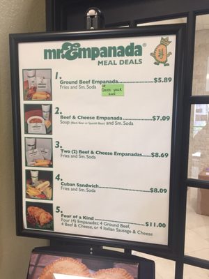 Menu photo 4 Mr Empanada Tampa, FL Menu photo 4 Mr Empanada Tampa, FL
