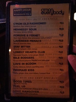 Menu photo 2 C'mon Everybody Brooklyn, NY