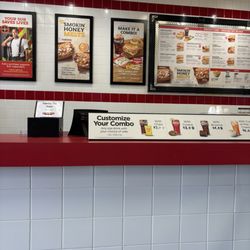 Firehouse Subs - Prep area and options