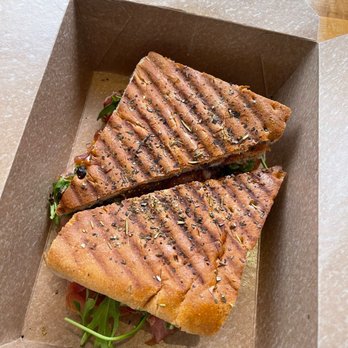 Caffe Italia - Fig & prosciutto sandwich - Coffee & Tea Near Me - San Diego, California