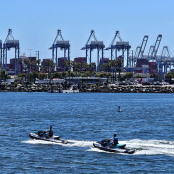 Harbor Breeze - Perfect day and place for jet skies - Boat Charters Near Me - Long Beach, California