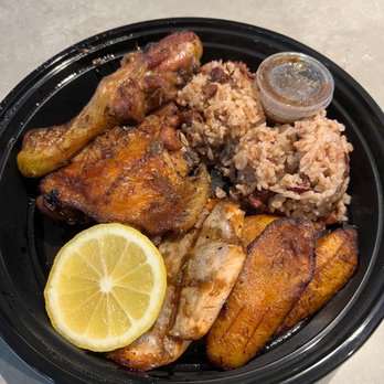 Back A Yard - Jerk Chicken & Jerk Salmon Combo - Caribbean Near Me - San Jose, California Back A Yard - Jerk Chicken & Jerk Salmon Combo - Caribbean Near Me - San Jose, California