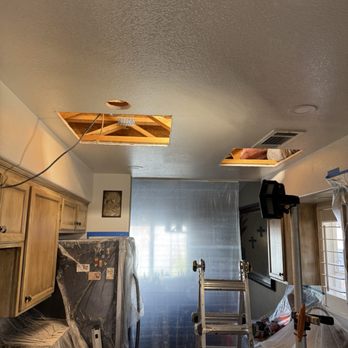 Mr E Does It All - Two access holes to run hood ductwork. - Appliances & Repair Near Me