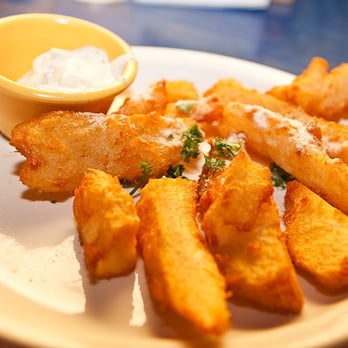 Cafe Brasil - Yuca Root appetizer. - Brazilian Near Me - Los Angeles, California Cafe Brasil - Yuca Root appetizer. - Brazilian Near Me - Los Angeles, California