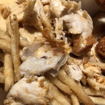 Tumble 22 - Dirty Fries - Fries, chicken, beer cheese - Alright, but it's a meal in itself - Chicken Shop Near Me - Cedar Park, Texas