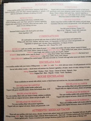 Menu photo 6 Casa Bonita Vashon, WA