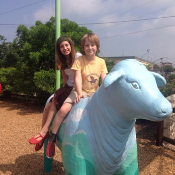 Phil's Icehouse - Got to take a pic on the cow - Burgers Near Me - Austin, Texas