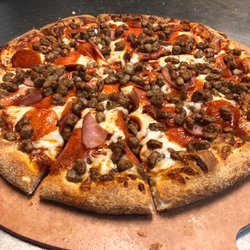 Mazzio's Pizza - Large Hand Tossed 6-Meat Pizza