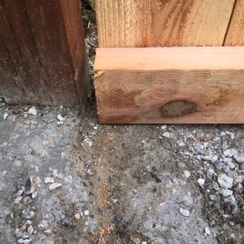 Goodrow’s Fence & Deck - After the 1st rain, the wood swelled, and the bottom of the gate scrapes on the cement. - Fences & Gates Near Me - Tacoma, Washington