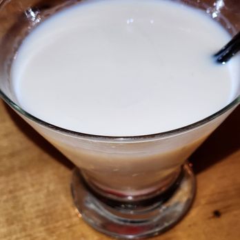 Live Edge Brewing Company - Burning love seasonal martini - cinnamon Whiskey, rumchata, vanilla vodka - Breweries Near Me - Burt, New York