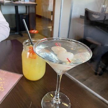 Blu Karma - Lychee Martini and mango mai tai - Asian Fusion Near Me - Danvers, Massachusetts