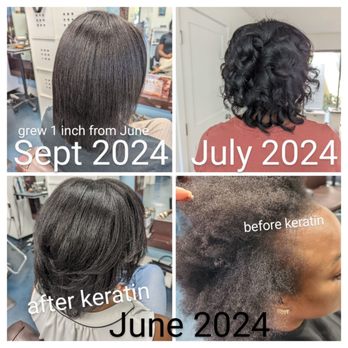 Elite Beauty's - Hair Progress from June to September 2024. - Hair Salons Near Me - Irvine,, California