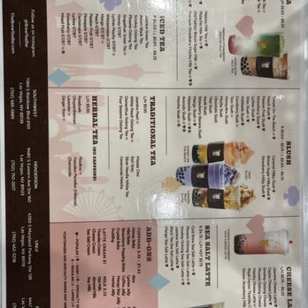 Brew Tea Bar - Menu - Coffee & Tea Near Me - Las Vegas, Nevada Brew Tea Bar - Menu - Coffee & Tea Near Me - Las Vegas, Nevada