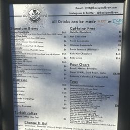 Menu Menu