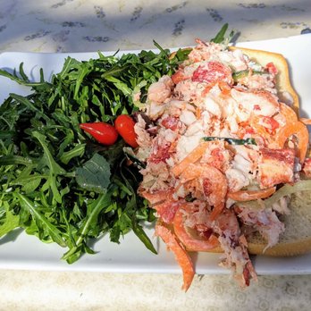 Catch - Open-face lobster sandwich - Seafood Near Me - Carmel, California Catch - Open-face lobster sandwich - Seafood Near Me - Carmel, California