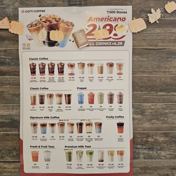 Cotti Coffee - 11-6-24. Menu - Coffee & Tea Near Me - Pearl City, Hawaii Cotti Coffee - 11-6-24. Menu - Coffee & Tea Near Me - Pearl City, Hawaii