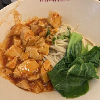 Mian - Mapo Tofu Noodles (Vegan) 麻婆豆腐面(素) - Noodles Near Me - Costa Mesa, California Mian - Mapo Tofu Noodles (Vegan) 麻婆豆腐面(素) - Noodles Near Me - Costa Mesa, California