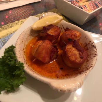 The Fish House - Bacon wrapped scallops - Seafood Near Me - Key Largo, Florida The Fish House - Bacon wrapped scallops - Seafood Near Me - Key Largo, Florida