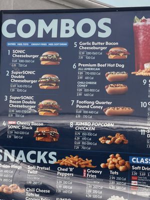 Menu photo 1 Sonic Drive-In HEMET, CA