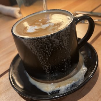 Towne Grill - Maybe it's for aesthetic that it's served like This but my mug kept dripping - New American Near Me - Fort Worth, Texas Towne Grill - Maybe it's for aesthetic that it's served like This but my mug kept dripping - New American Near Me - Fort Worth, Texas