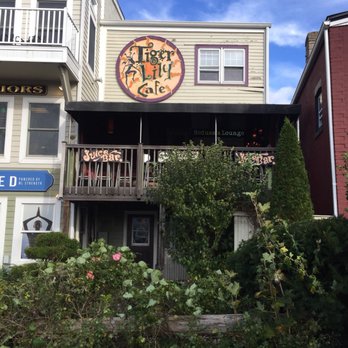 Tiger Lily Café - Backside of TLC. It looks even better from the front (har har). - Cafes Near Me - Port Jefferson, New York