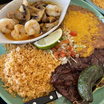 Maracas On ruby - Carne Asada with Shrimp and Mushrooms - Mexican Near Me - Spokane, Washington Maracas On ruby - Carne Asada with Shrimp and Mushrooms - Mexican Near Me - Spokane, Washington