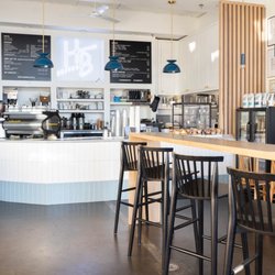 High Brow Coffee - Café and high top seating
