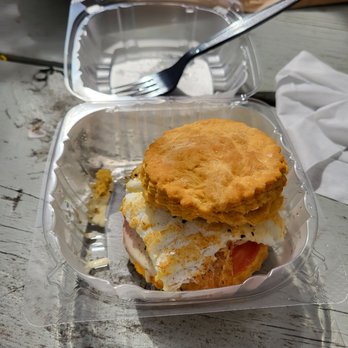 Handsome Biscuit - Tomato biscuit, add egg - Breakfast & Brunch Near Me - Norfolk, Virginia