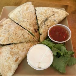 Macado's - Mushroom quesadillas