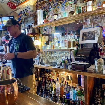 The Joint - Neil making a great Old Fashioned! - Bars Near Me - Randsburg, California
