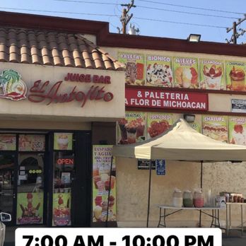 Juice Bar El Antojito - Front View - Juice Bars & Smoothies Near Me - Compton, California