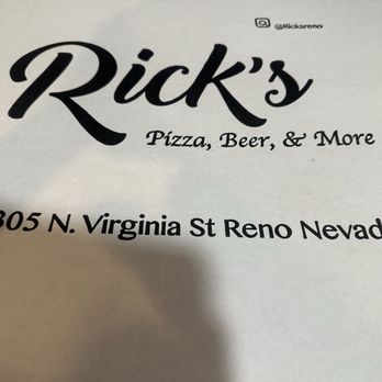 RICK’S PIZZA, BEER, & MORE - Updated March 2025 - 299 Photos & 307 ...
