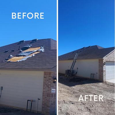 Horseshoe Roofing Logo