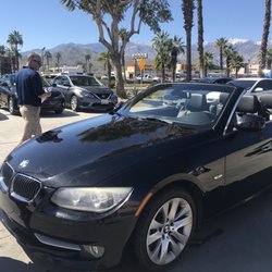 ACE Rent A Car - Black drop top Convertible BMW we rented for our trip :)