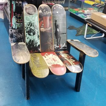 Westside Skate Shop - Inspiration for a new chair and table! - Skate Shops Near Me - TARPON SPRINGS, Florida Westside Skate Shop - Inspiration for a new chair and table! - Skate Shops Near Me - TARPON SPRINGS, Florida