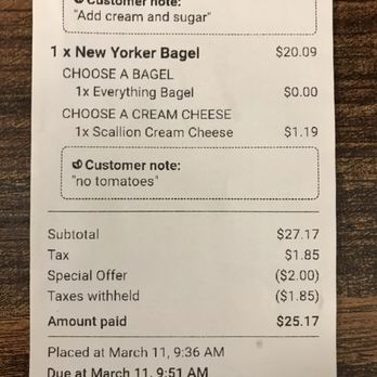 UCBC bagels - UberEats receipt - Bagels Near Me - New Canaan, Connecticut UCBC bagels - UberEats receipt - Bagels Near Me - New Canaan, Connecticut