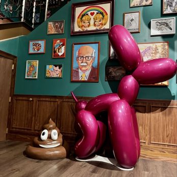 Hijinx Hotel - Some fun decorations in the hotel - Eatertainment Near Me - Irvine, California Hijinx Hotel - Some fun decorations in the hotel - Eatertainment Near Me - Irvine, California