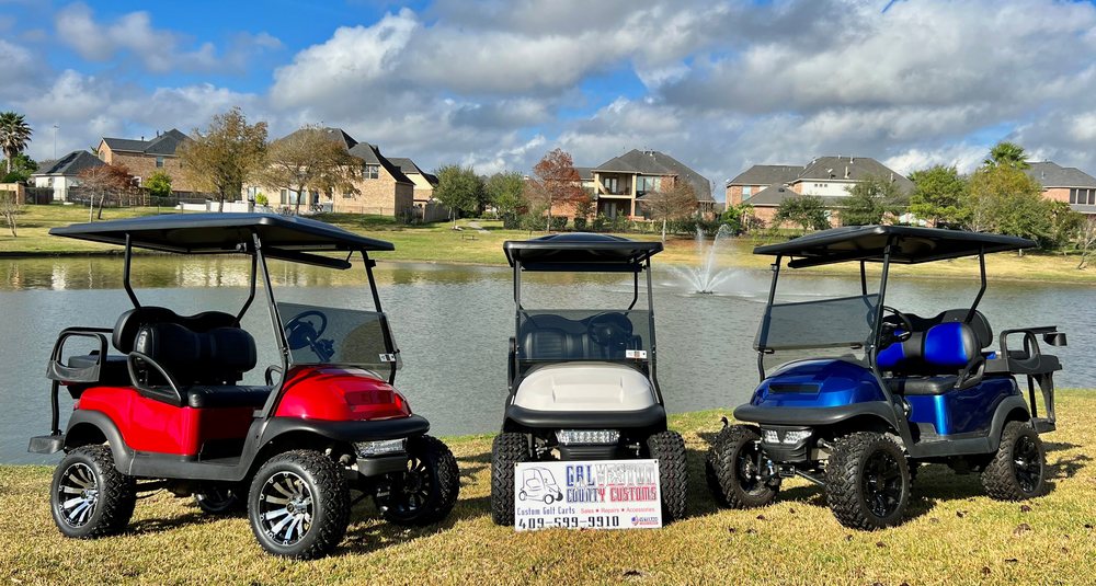 GALVESTON COUNTY CUSTOMS League City, Texas Golf Cart Dealers